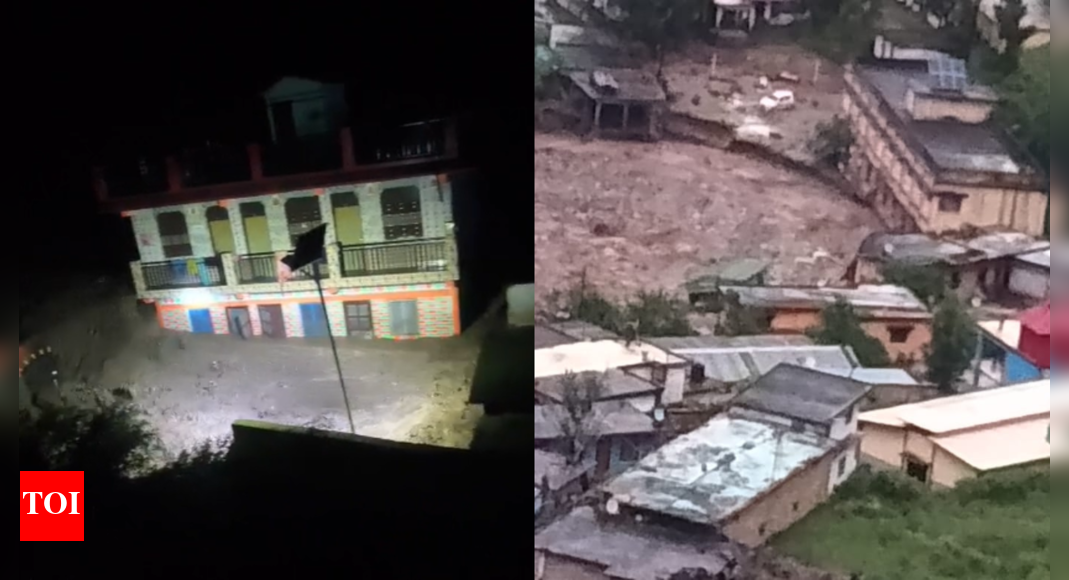 Uttarakhand cloudburst: 5 missing, 6 buildings collapse in Chamoli; rescue ops on
