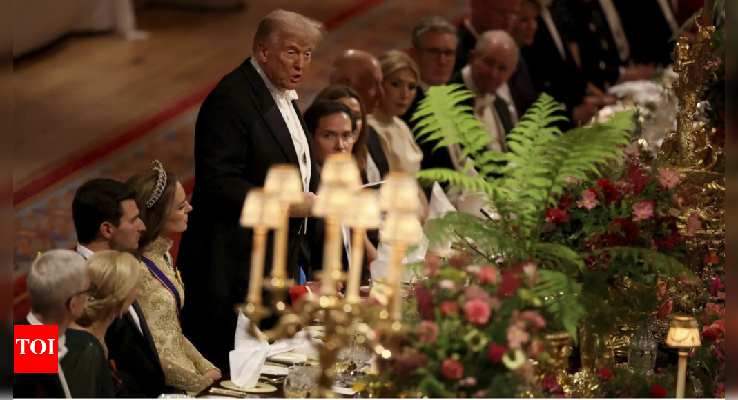 155 feet long table, exquisite menu: Inside Trump's royal dinner at Windsor Castle; check high-profile guest list