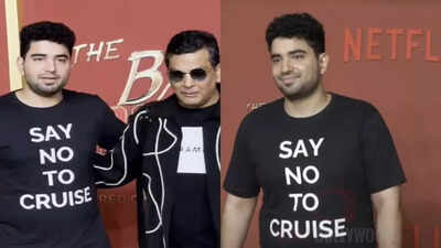 Samay Raina wears 'say no to cruise' tshirt at Aryan Khan’s show premiere, internet thinks he took a dig at the 2021 drug case