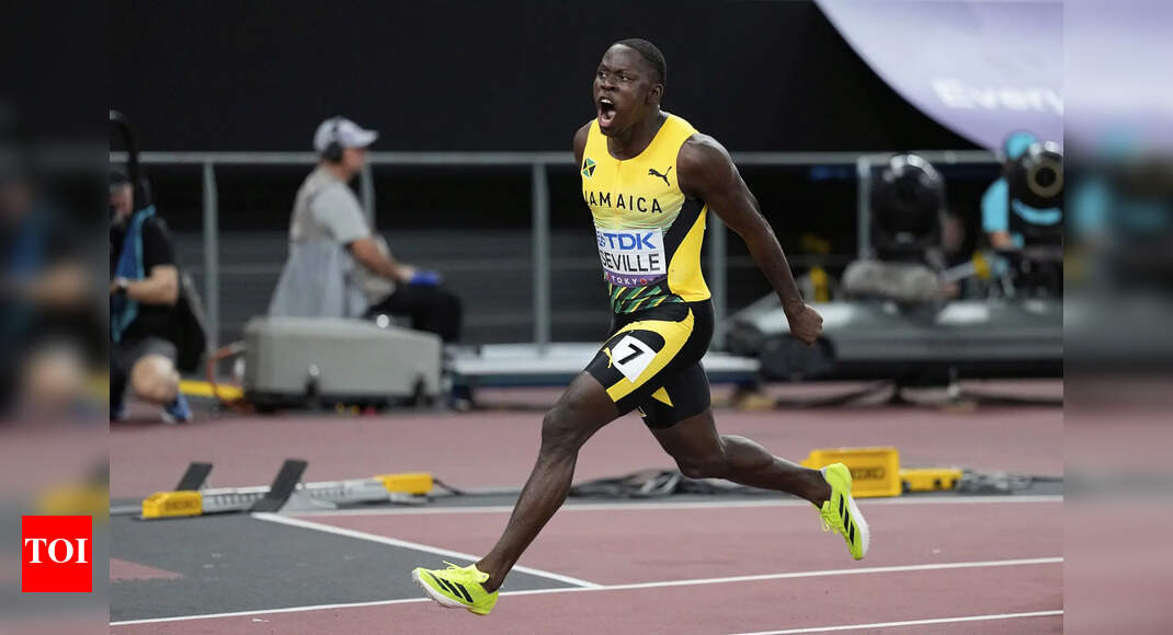 'Since my father passed away, Usain Bolt's my motivator': Jamaica's Oblique Seville reflects after 100m world gold