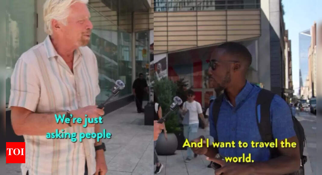 “I’m not doing too well..” British billionaire Richard Branson with Rs 25,000 crore net worth faces unexpected street rejection in New York City | Watch