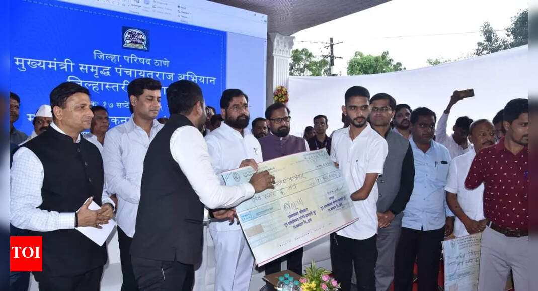 'When i go to villages, i feel fresh, my opponents get depressed,' says dy CM Eknath Shinde at launch of Gram Samruddhi Yojana