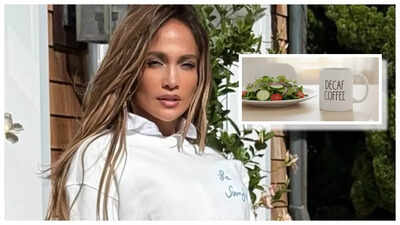 Jennifer Lopez fit at 55: When the actress shared her diet secrets - a 90-calorie breakfast, decaf coffee, and more