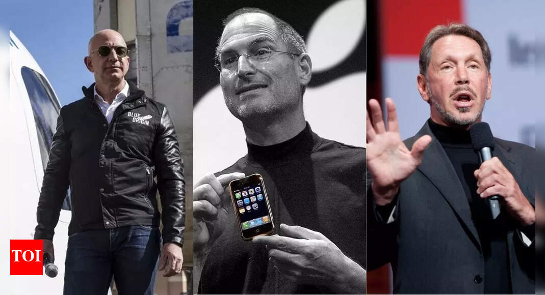 Steve Jobs, Jeff Bezos, and Larry Ellison have one thing in common: All were adopted – the unknown lives of billionaires