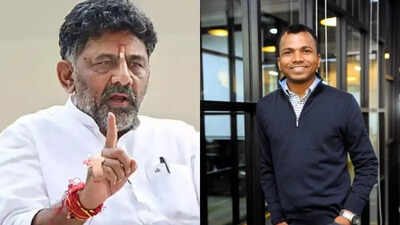  DK Shivakumar On BlackBuck CEO Rajesh Yabaji's exit from city