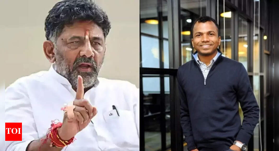 ‘No city can match Bengaluru’: DK Shivakumar On BlackBuck CEO Rajesh Yabaji's exit from city