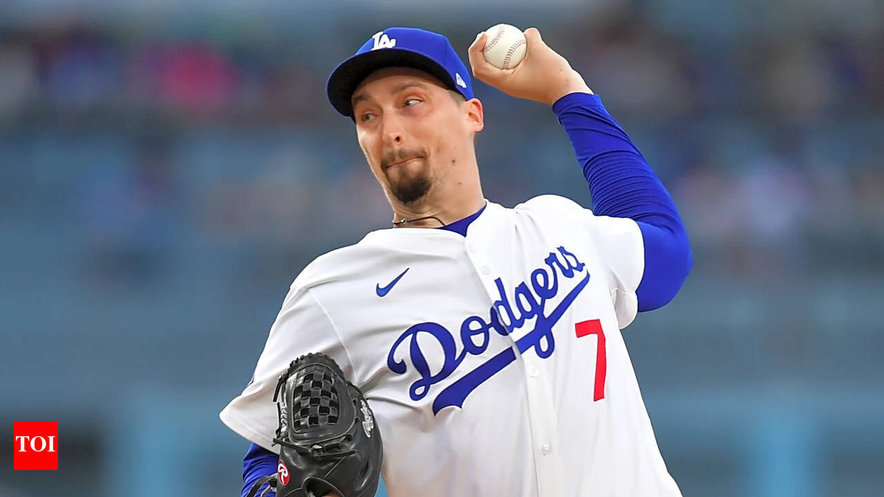 I got this": Blake Snell stayed on the mound, struck out final batter to  lead Dodgers to 5-0 win | MLB News - The Times of India