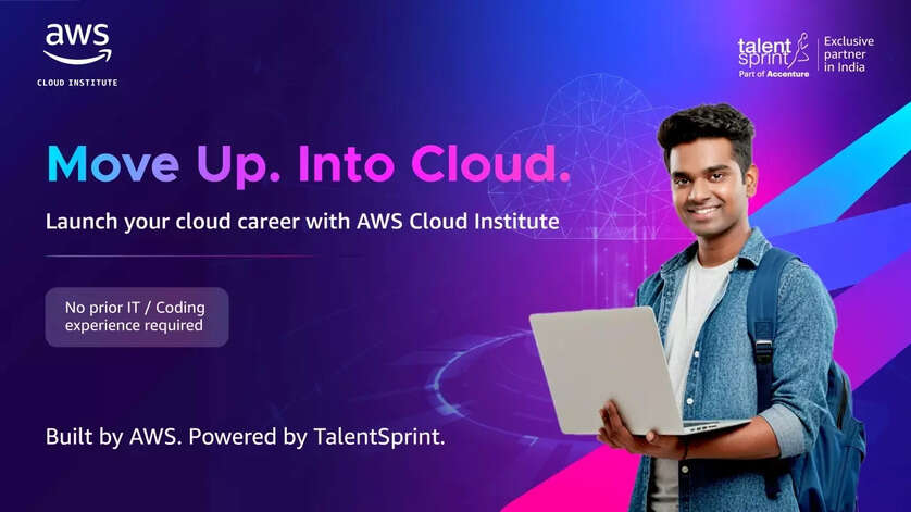 How is AWS Cloud Institute in partnership with TalentSprint, part of Accenture forging the next generation of cloud professionals in India?