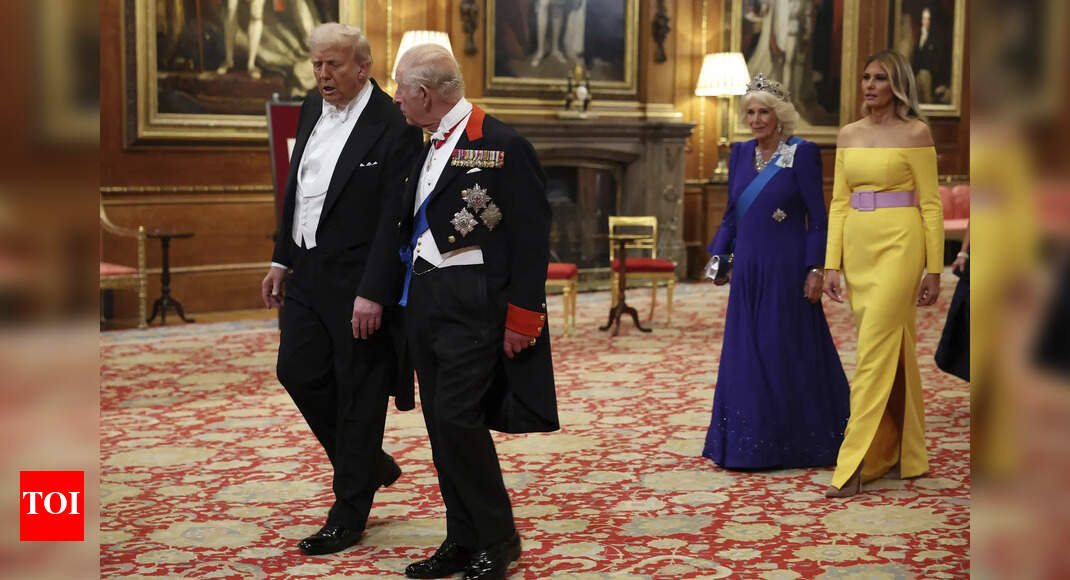Wining and Dining in Windsor: How Britain rolled out the Royals to woo Donald Trump