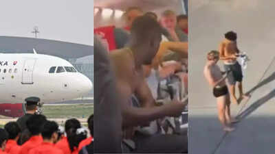 AS Monaco players forced to strip down to shorts as AC malfunctions - watch