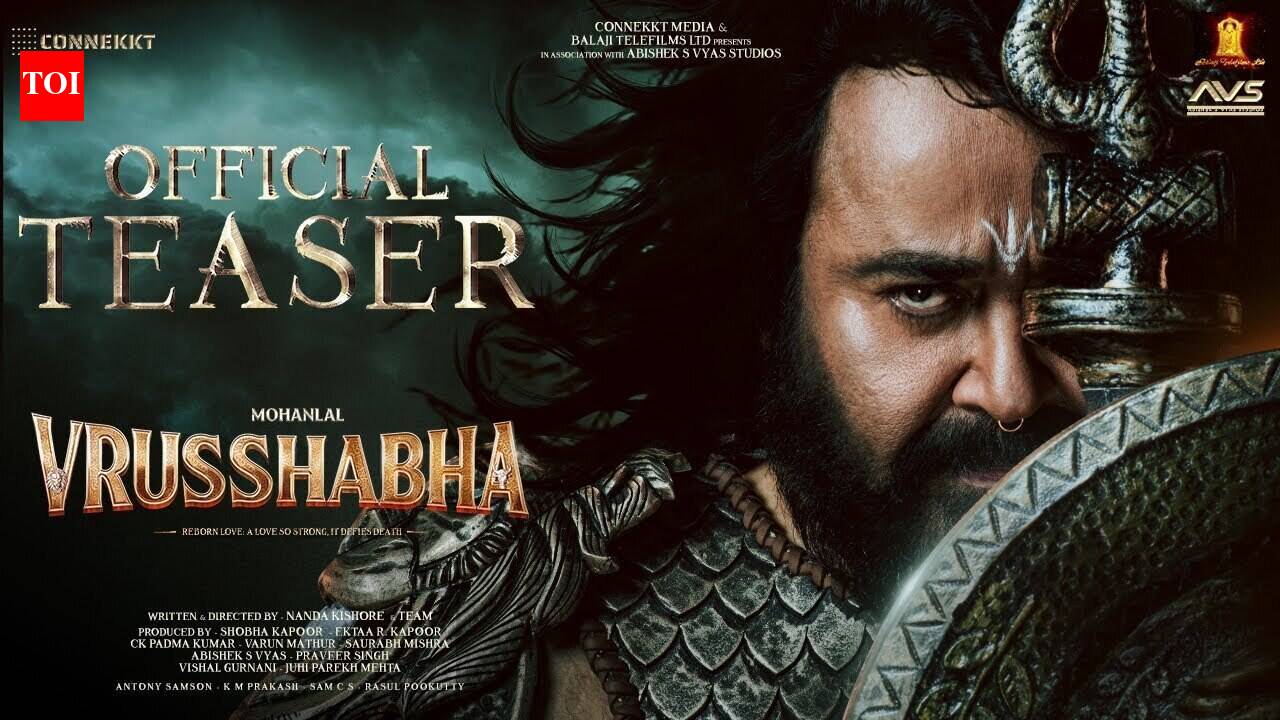 Vrusshabha - Official Teaser