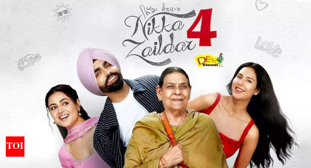 ‘Nikka Zaildar 4’: Ammy Virk and Sonam Bajwa pack on the romance, drama and mischief in new trailer; film set for October 2 release