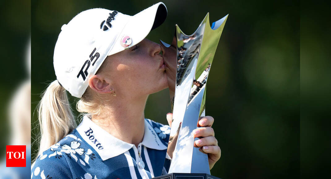 “One for the memory books”: Charley Hull celebrates honor of meeting Donald Trump after LPGA victory