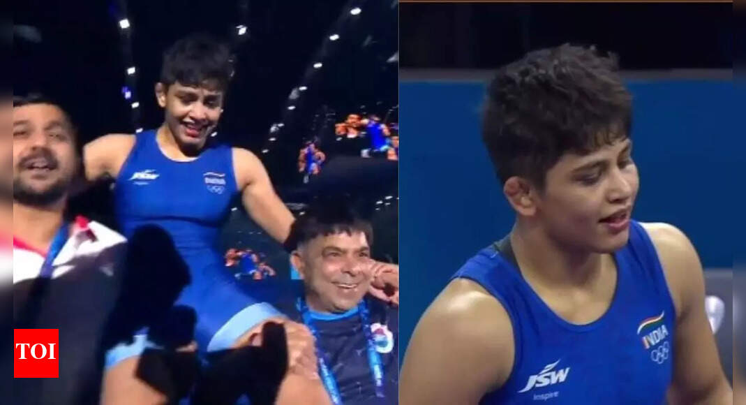 World Wrestling C'ships: Antim Panghal salvages bronze after semi-final heartbreak