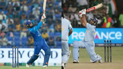 Five sixes in 1 over! 18 years later, Mohammad Nabi almost comes close to Yuvraj Singh's record
