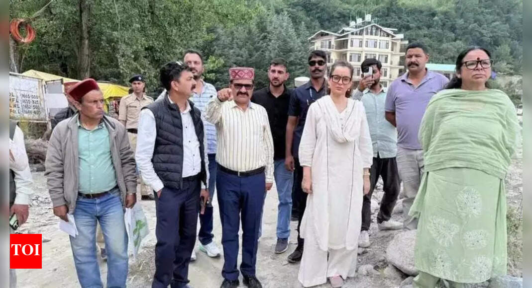 ‘My restaurant made only Rs 50, understand my pain too’: MP Kangana to flood-hit Mandi