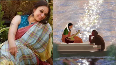 Shobana shares art challenge; takes fans back to ‘Thalapathi’; Guess the artist