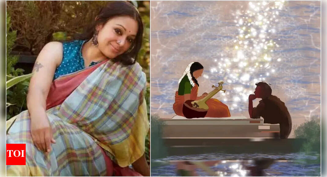 Shobana shares art challenge; takes fans back to ‘Thalapathi’; Guess the artist