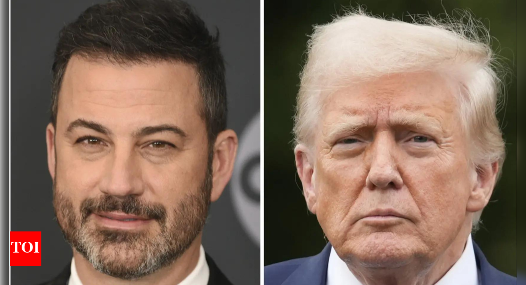 <div>'License should be taken away': Donald Trump wants to punish TV networks over 'negative' coverage; calls Jimmy Kimmel ‘untalented’</div>