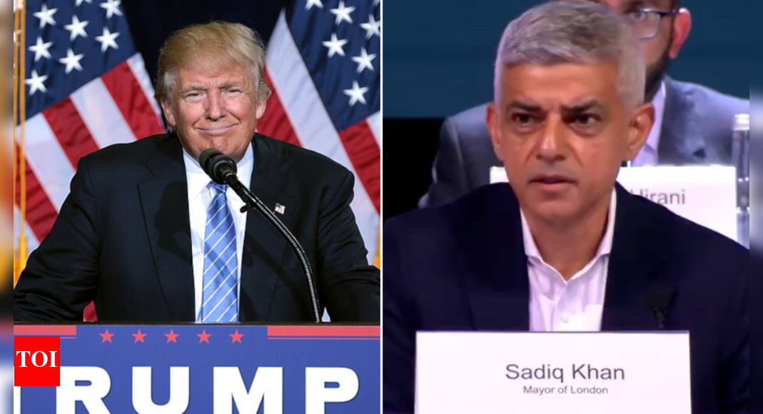 <div>'I didn't want him there': Trump explains why he snubbed London Mayor Sadiq Khan</div>