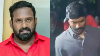  Dhanush visits the late actor's residence to pay his last respects