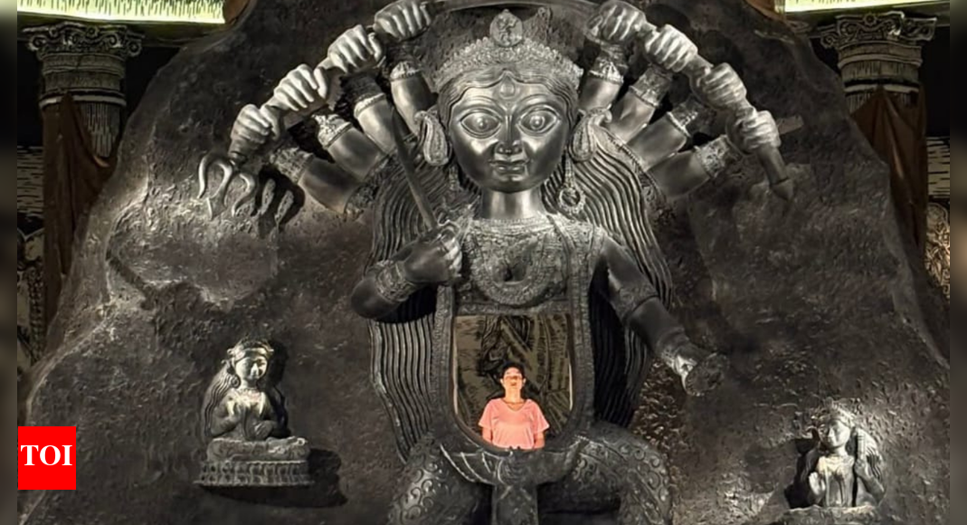 History of burning and the resilience of women at this Durga Puja pandal