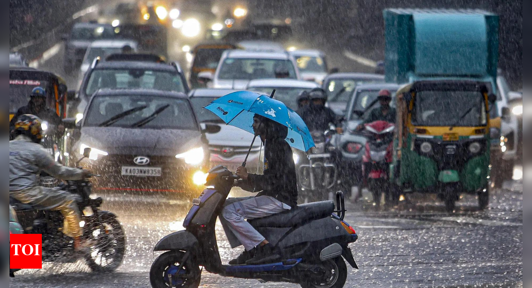 Heavy overnight rain paralyzes Bengaluru: Waterlogging, traffic chaos across city; IMD issues yellow alert