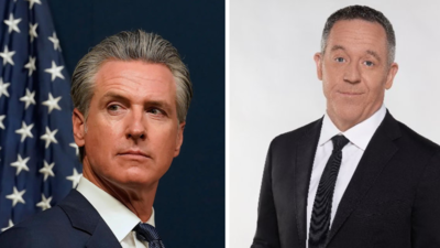  Gavin Newsom demands suspension of Fox News host Greg Gutfeld; accuses him of fabricating stories