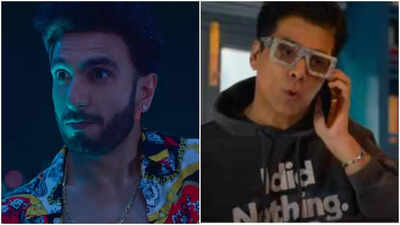 Karan Johar claims he saved Ranveer Singh’s career; the actor responds in ‘The Ba***ds of Bollywood’ cameo