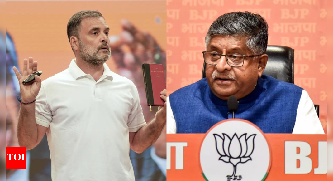 <div>'Wake up at 4am, delete 2 voters': Rahul Gandhi's 'chunaav ka chaukidaar' jibe amid 'vote chori' claims; BJP hits back</div>