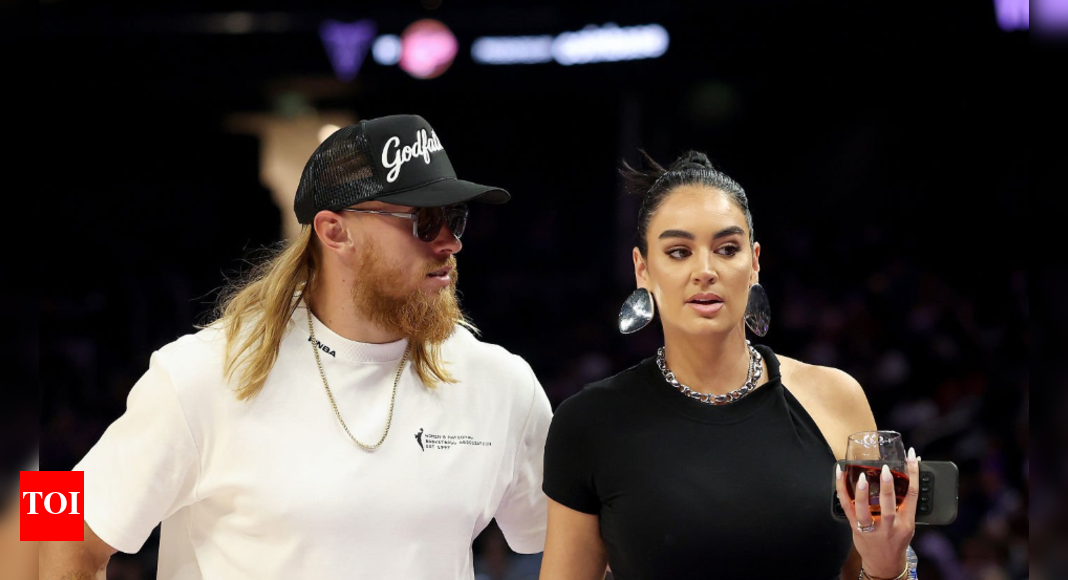 “This is clearly a fake quote”: 49ers TE George Kittle’s wife Claire slams internet trolls linking her husband to Charlie Kirk
