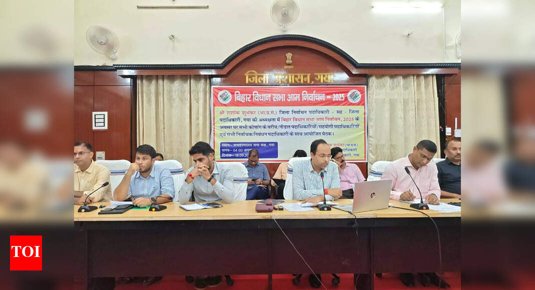 24 cells for conduct of assembly polls constituted in Gaya