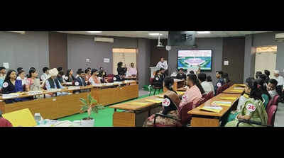 CNLU students enlightened about Indian parliamentary values