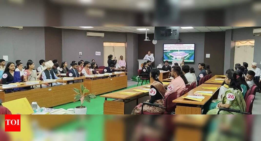 CNLU students enlightened about Indian parliamentary values