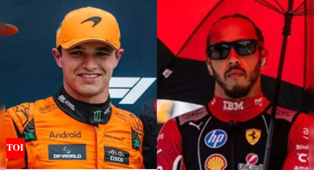 Azerbaijan Grand Prix: Lando Norris and Lewis Hamilton top practice, Charles Leclerc Leclerc eyes end to pole curse