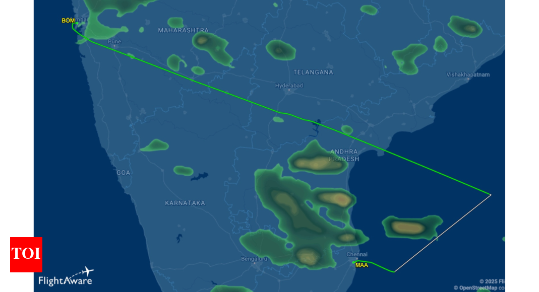 Threat message in lav: IndiGo Mumbai-Phuket flight diverts to Chennai