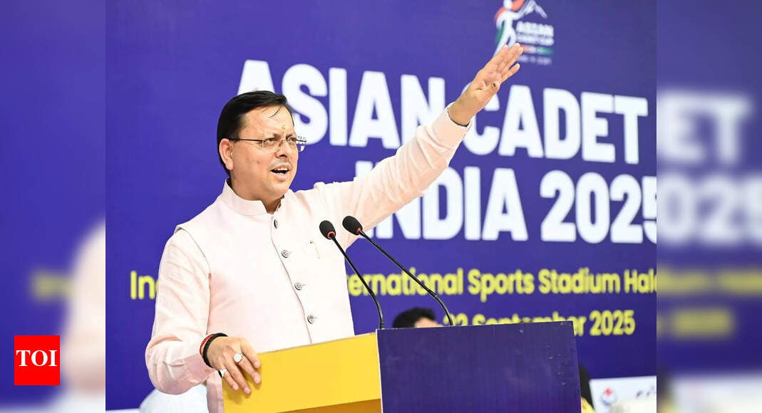 <div>Uttarakhand CM Dhami inaugurates Asian Cadet Cup India-2025 in Haldwani, says youth's interest in fencing has grown rapidly</div>