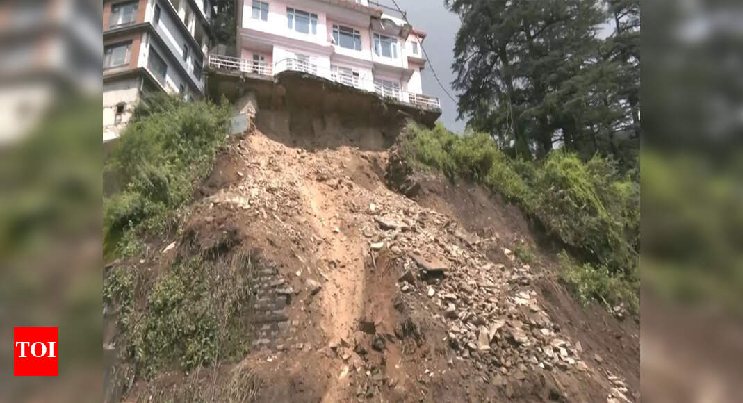 Rain havoc in Himachal: Landslide in Shimla shuts school; McLeodganj cut off