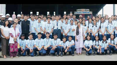 Rotary Club of Nagpur North organises industry visit for Interactors
