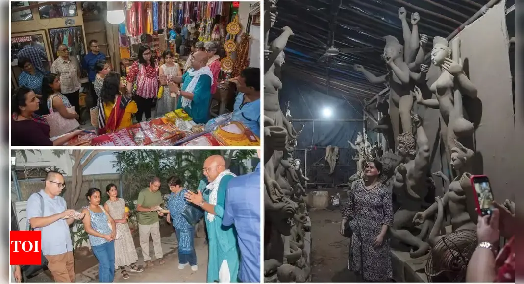 Food, history, adda and photography: Festive walks in CR Park capture the buzz of Durga Puja