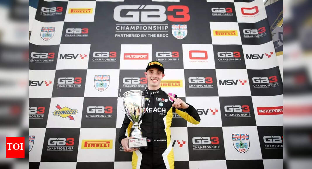 British F1 prospect Will Macintyre's life takes a detour after lung and brain cancer diagnosis