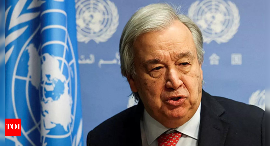 UN chief warns 1.5° Celsius warming goal at risk of 'collapsing'