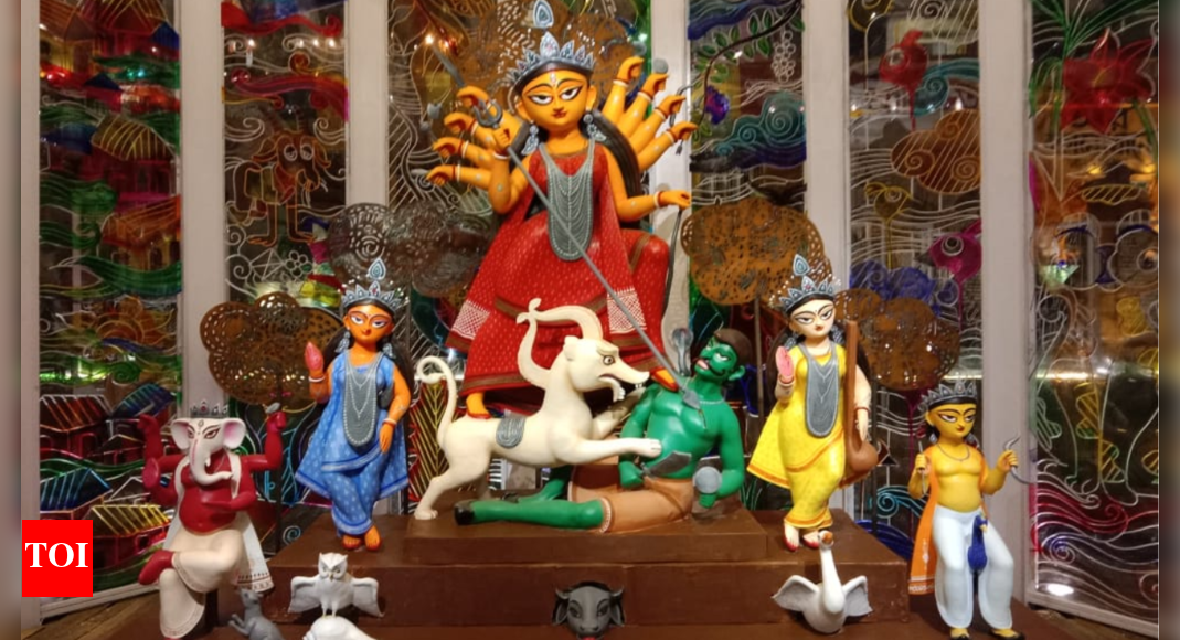 An ode to writer Leela Majumdar at this century-old north Kolkata puja where reality merges with fantasy