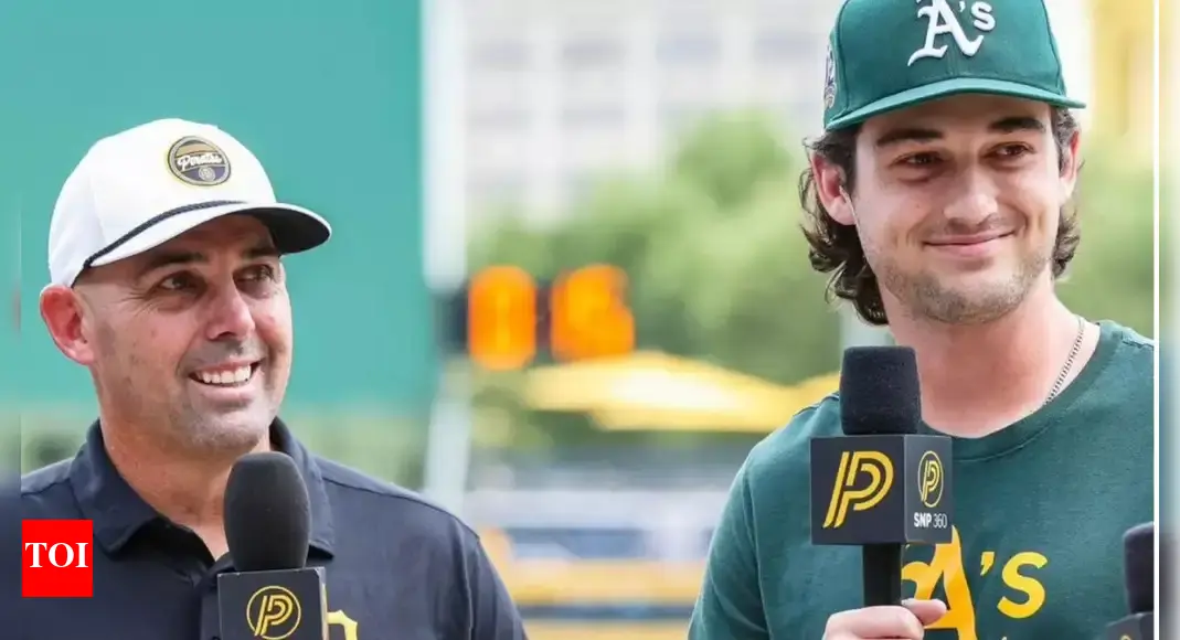 Jack Wilson relives father-son moment, throwing first pitch to Jacob at Pittsburgh Pirates vs Athletics game, 19 years later