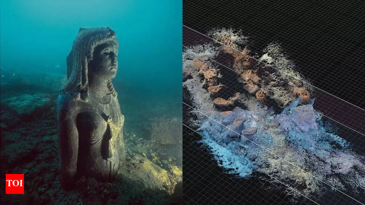 Is Cleopatra's tomb underwater? Scientists discover sunken port that could lead to the legendary 'lost' grave - The Times of India