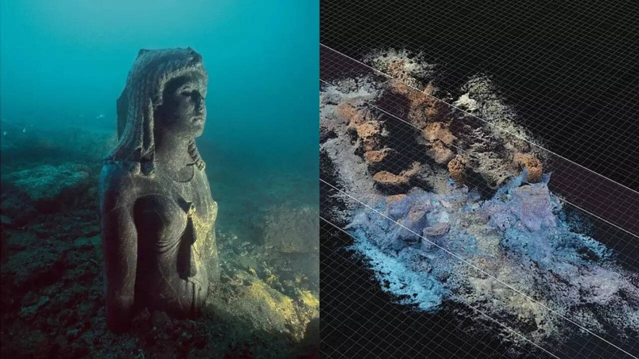 Is Cleopatra's tomb underwater? Scientists discover sunken port that could  lead to the legendary 'lost' grave - The Times of India