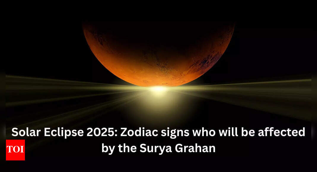 Solar Eclipse 2025: Zodiac signs who will be affected by the Surya Grahan