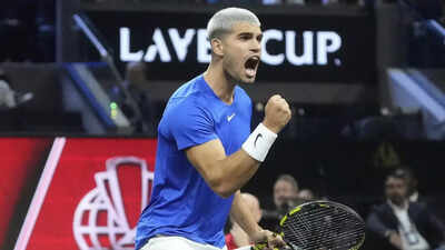Laver Cup 2025: Carlos Alcaraz wins as Team Europe take 3-1 lead over Team World
