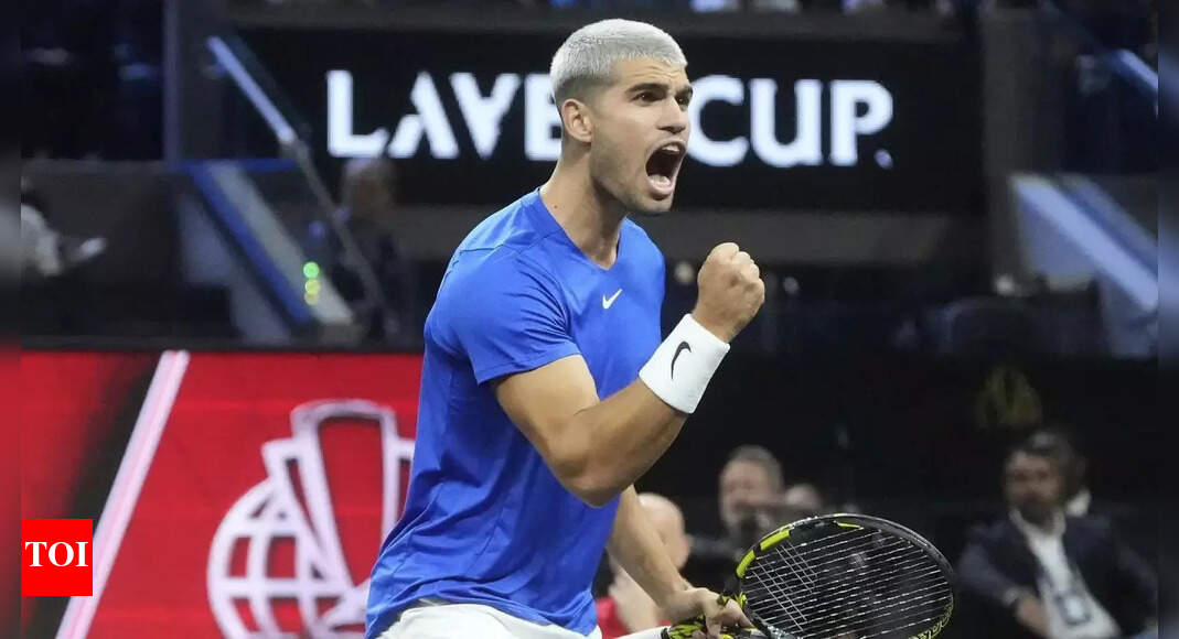 Laver Cup: Alcaraz wins as Team Europe take 3-1 lead over Team World