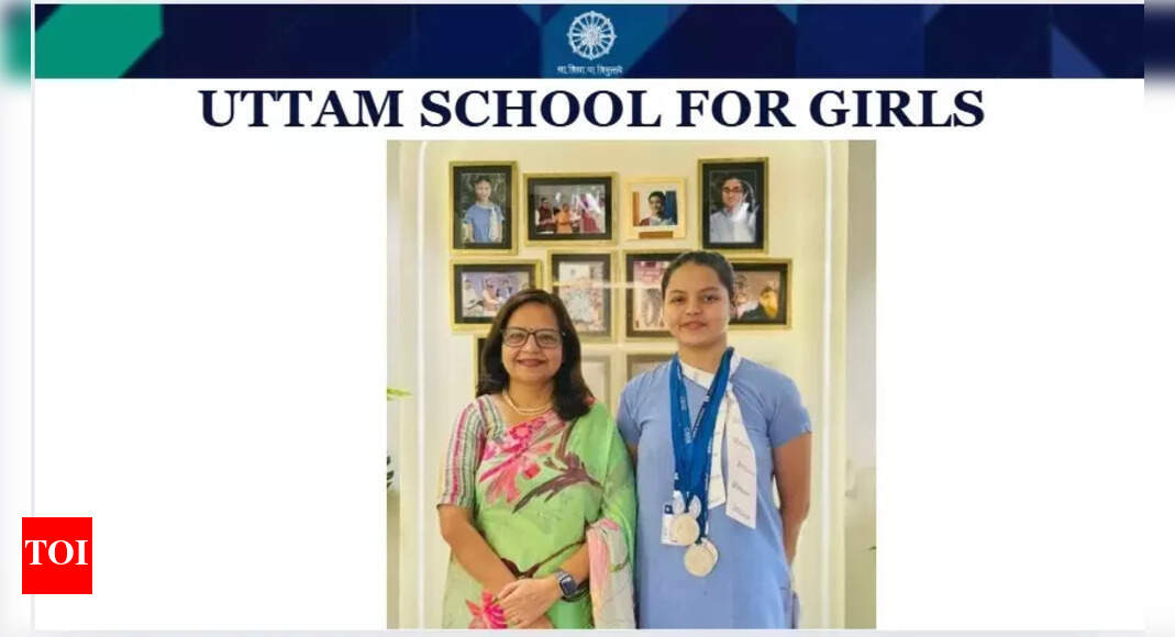 Student swimmer clinches five silvers, heads to nationals
